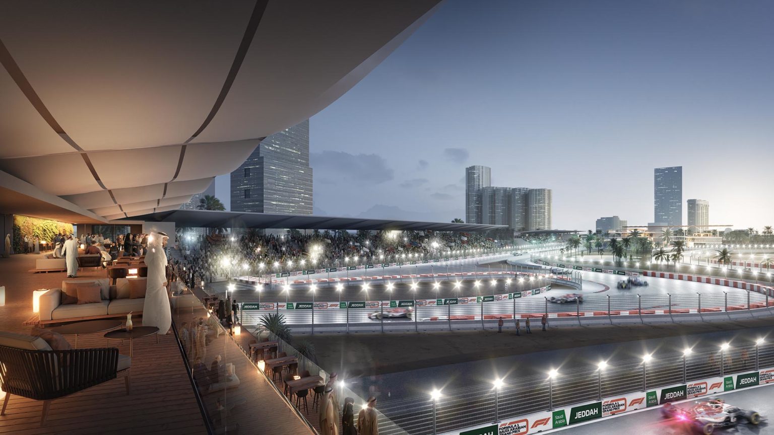 Saudi Arabian GP at the Jeddah F1 Street Circuit « TILKE